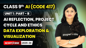Data Exploration & Visualization | Class 9 AI | Unit 1 (CODE 417) Part B | CBSE 2025-26