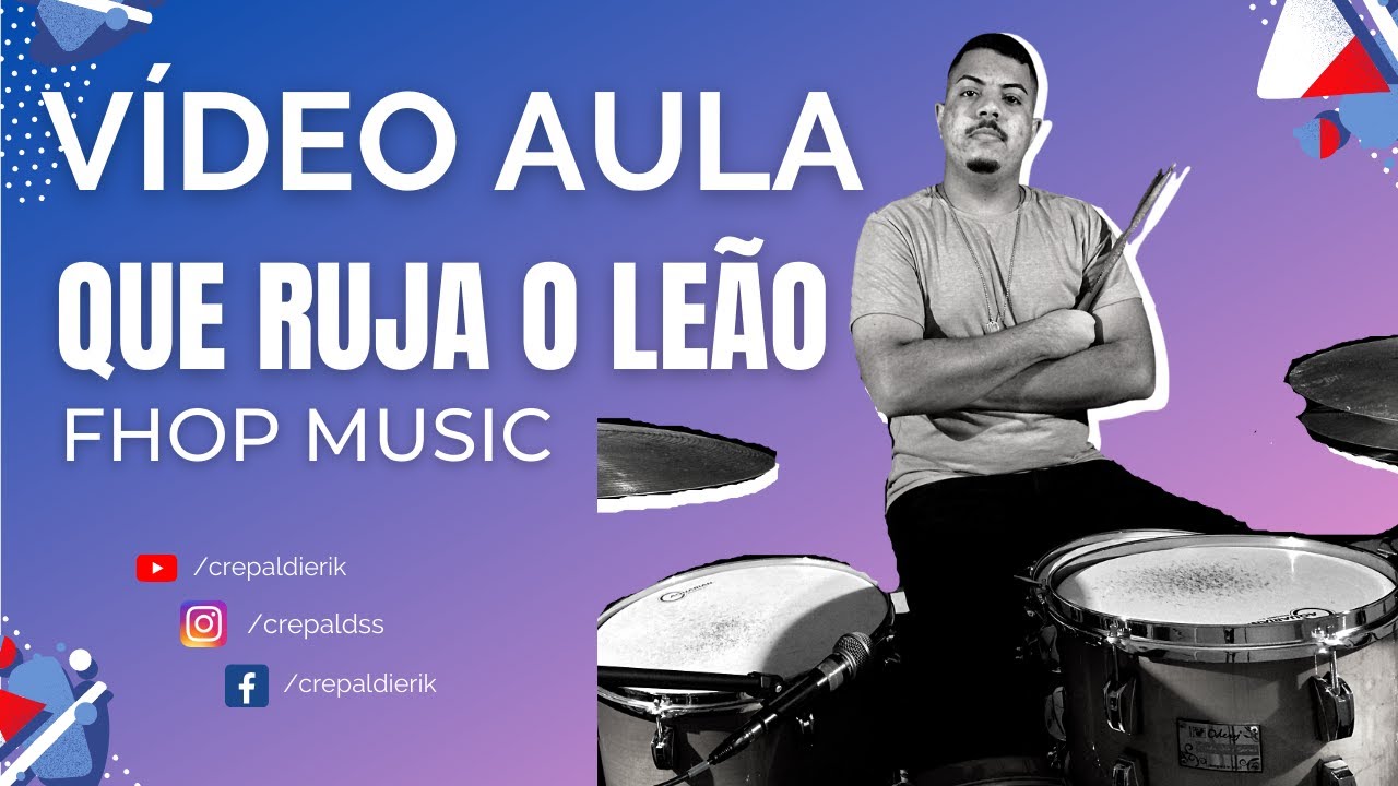 APRENDA TOCAR A MUSICA QUE RUJA O LEAO   FHOP MUSIC