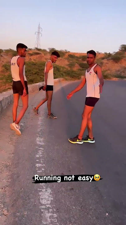 Running not easy 🥺💁 #shorts #million #subscribe #fit #time #racer #dream #goal #fitness #easy