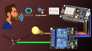 NodeMCU ESP8266 // Video -5//Easy Home Automation ALEXA+GOOGLE+MANUAL
