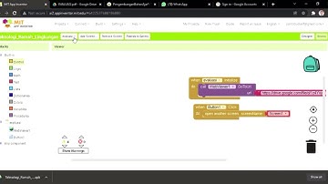 Pembuatan Aplikasi Pembelajaran menggunakan MIT App Inventor