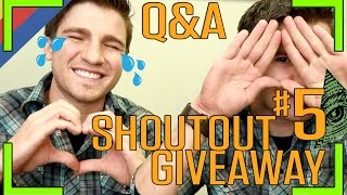 Reading Your Comments | Q&A SHOUTOUT GIVEAWAY [5]