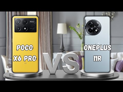 POCO X6 PRO VS ONEPLUS 11R | FULL COMPARISON 🔥