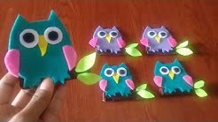 Amplop Lebaran || Cara Membuat Amplop Karakter Owl dari Kain Flanel - Durasi: 4.43. 