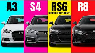 The 7 Levels Of Audi... Explained Properly