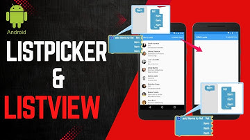 ListView & ListPicker in MIT App Inventor: Guide & Examples
