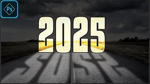 How to Make the TEXT Glow Effect in Photoshop : Photoshop Tutorial