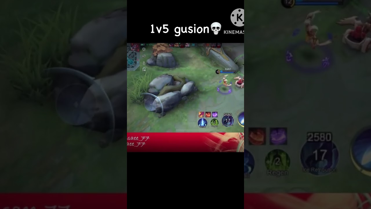 Gusion 1v5 