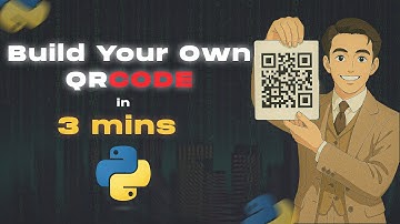 Generate Your Own QR Code in 3 Minutes Using Python | Python QR Code Tutorial for Beginners #python