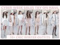 Huge Cyber Week Sale Try On Haul ❄️ Abercrombie, J.Crew, LOFT, Ann Taylor | 10 Chic Winter Outfits