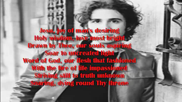 Josh Groban   Jesu, Joy Of Man's Desiring Lyrics