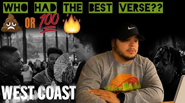 G-Eazy, BlueFace, YG & AllBlack- West Coast Reaction