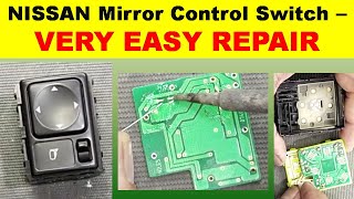 Door Mirror Control Switch 4B0959551B 1997-2004 New Electric Wing 