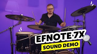 Efnote 7X | E-Drum Set | Sound Demo