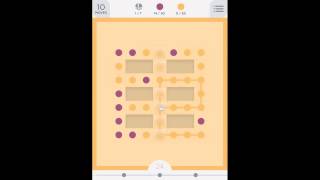 TwoDots: Level 54 (No Power-ups) Walkthrough (Two Dots)