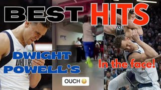 Dwight HAS to BE WORLD RECORD holder for all punches in the face! Dwight Powell with strong chin!