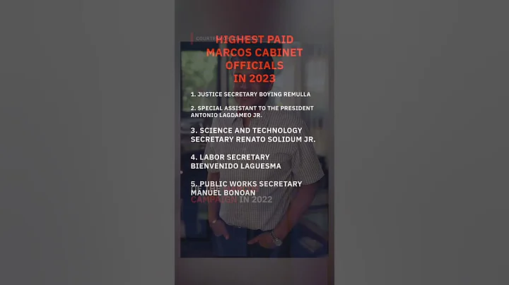 Here are the highest paid Marcos Cabinet officials in 2023 - DayDayNews