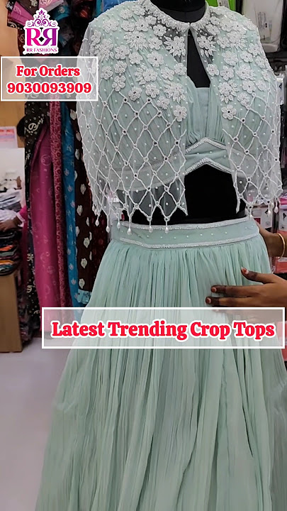 Latest #trending #croptop #rr #dress #trendingvideo #viralvideo #indowestern #shorts