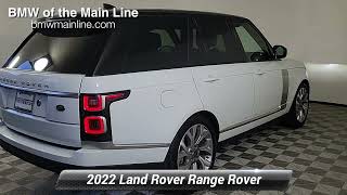 Used 2022 Land Rover Range Rover Westminster, Bala Cynwyd, PA P4863