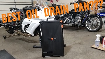 Best Motorcycle Oil Drain Pan?