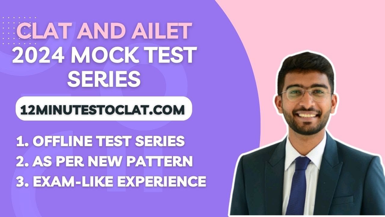 CLAT and AILET 2024 Offline Mock Test Series I CLAT New Pattern (120 questions) I Free Delivery