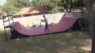 Backyard Halfpipe