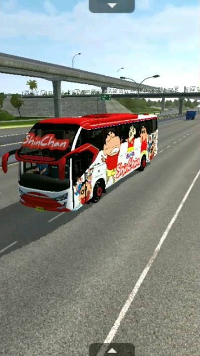 Bus Telolet Shinchan Tour Bersama #bustelolet #driverhe25 #shorts