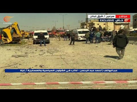 الاحتلال يشن غارتين على بلدتي سرعين والنبي شيت في البقاع شرق لبنان