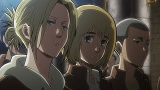 Armin tells Annie she is a kind person - Armin x Annie (AruAni Moment) English Dub