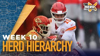 Herd Hierarchy: Colin Cowherd's Top 10 NFL teams heading into Week 10 | NFL | THE HERD