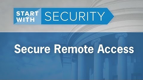 Secure Remote Access - Business Tips | Federal Trade Commission