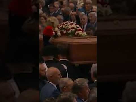 Funeral held for former italy prime minister berlusconi