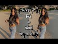 BACK TO SCHOOL CLOTHING HAUL! | Ft. Princess Polly