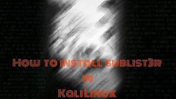 how to install Sublist3r in Kali Linux | Sublist3r installing in Kali Linux | Sublist3r GitHub 2024