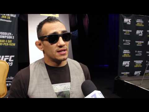 Tony Ferguson media scrum at UFC 209 onsale