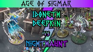 Idoneth Deepkin vs Nighthaunt | Age of Sigmar 3.0 | 2000 Point Battle Report