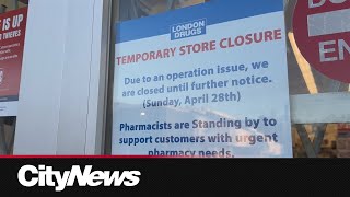 London Drugs stores still closed after cyberattack