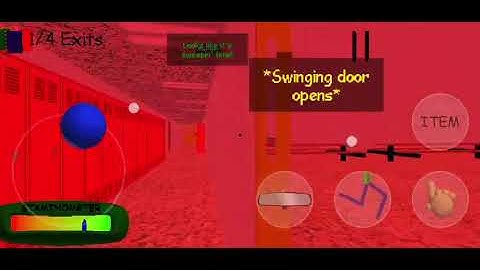 Baldi basics classic remastered in gamemodes but NO ITEMS? (Android port) baldi basics mod