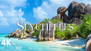 Seychelles 4K - Exploring the Paradise Island with Breathtaking Views and Nature - Relaxing Music