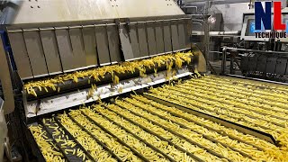 Amazing Modern French Fries Manufacturing Process - How Billion Of Tons Chips Are Made