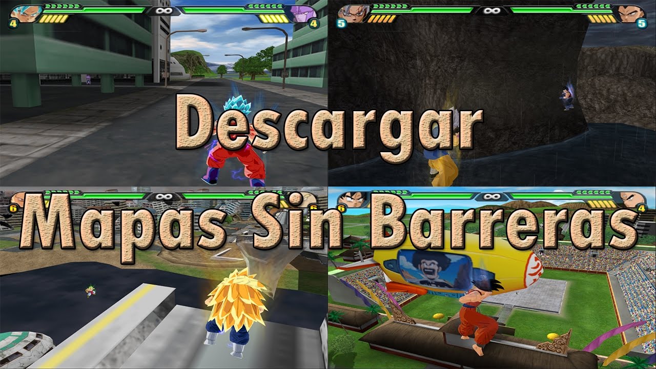 [MOD] DESCARGAR MAPAS SIN BARRERAS - Dragon Ball Z Budokai Tenkaichi 3 ...