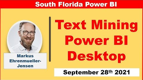 Text Mining in Power BI Desktop by Markus Ehrenmueller-Jensen