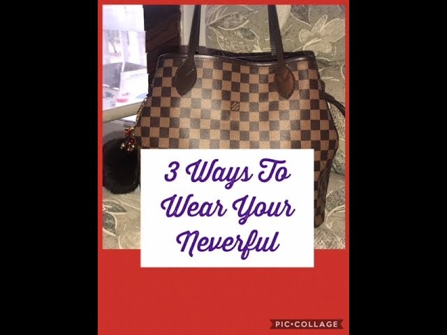 Ways To Wear: Louis Vuitton Neverfull in Damier Azur ~ #30wears challenge 