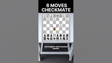 6 moves checkmate 🥹 #chess #shorts