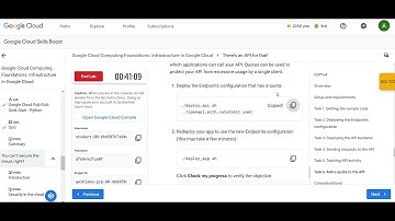 Cloud Endpoints : Qwik Start Lab | Infrastructure in Google Cloud | #qwiklab