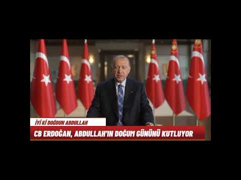 İyi ki doğdun ABDULLAH - İsme Özel Doğum Günü