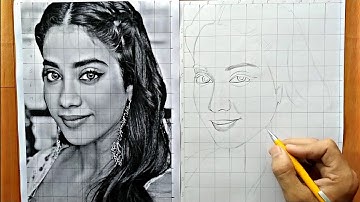 Grid method for  Drawing Outlines.