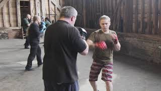 Parry and Catch / Padwork. English Martial Arts