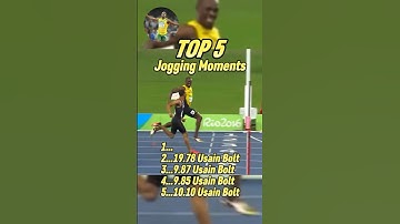Top 5 Usain Bolt Jogging Moments in Sprinting History!