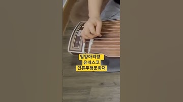 Thumbnail of 밀양아리랑 #가야금 연습 #천천히 #아랑의슬픈이야기 #arirang #阿里郎